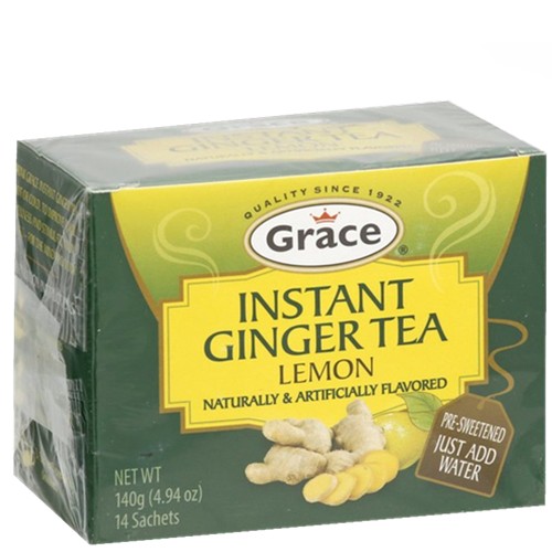 Grace Instant Ginger Tea 4.94 0z 14 Tea Bags